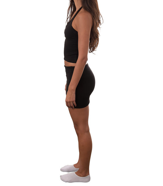 Tank Top Skirt Set — Black