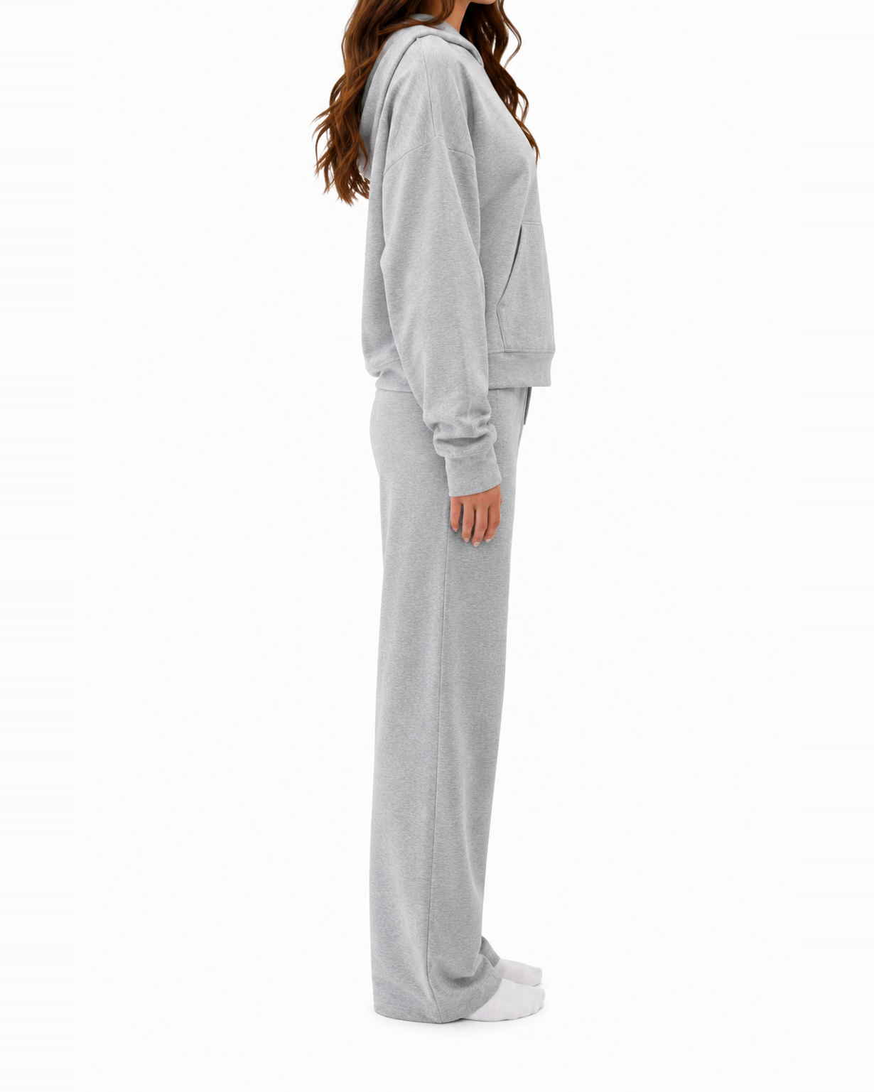 Airport Lounge Hoodie — Grey