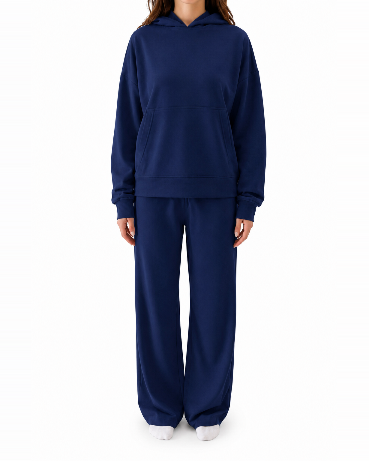 Airport Lounge Hoodie — Navy