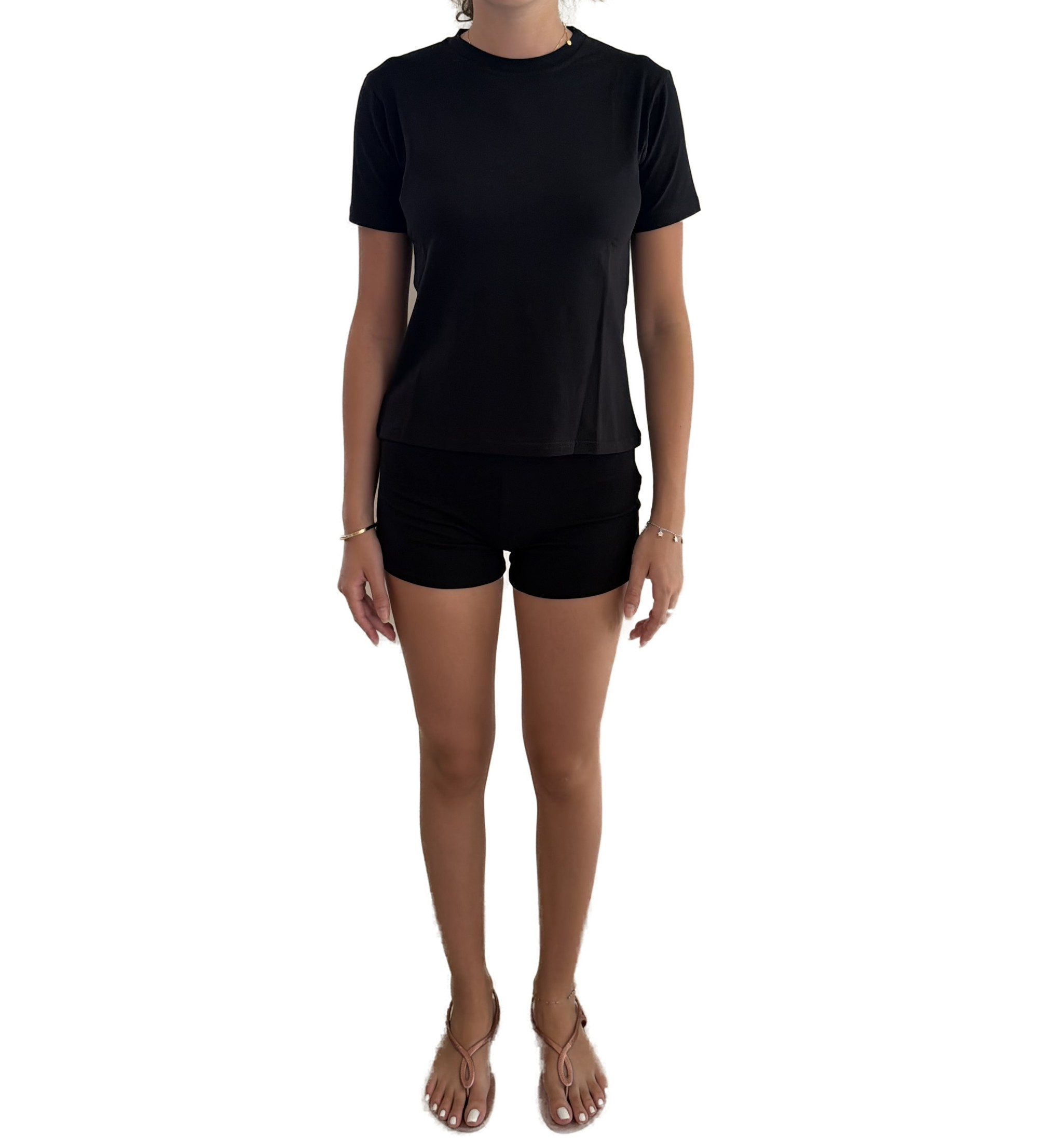 Long T-Shirt — Black