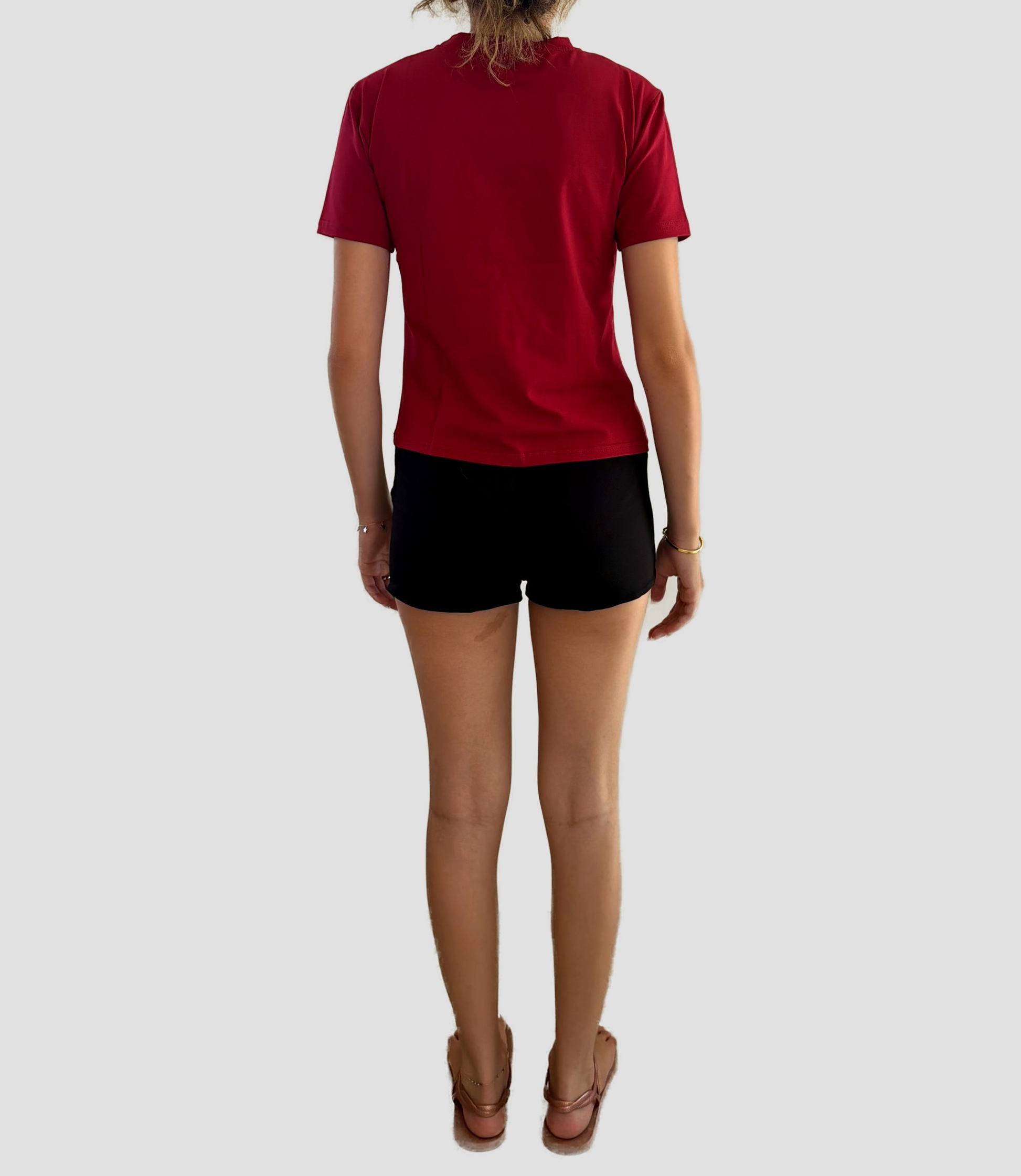 Long T-Shirt — Wine