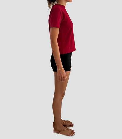 Long T-Shirt — Wine