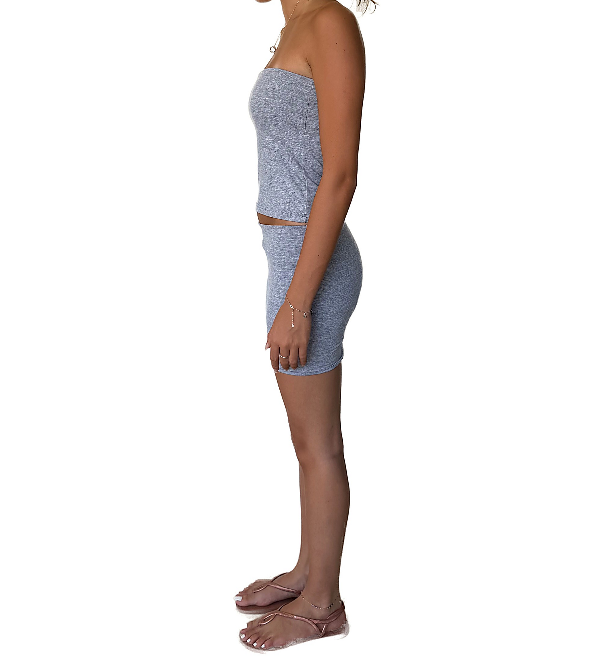 Tube Top — Grey
